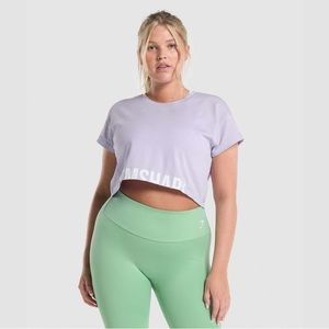 Gymshark Fraction Crop Top - M